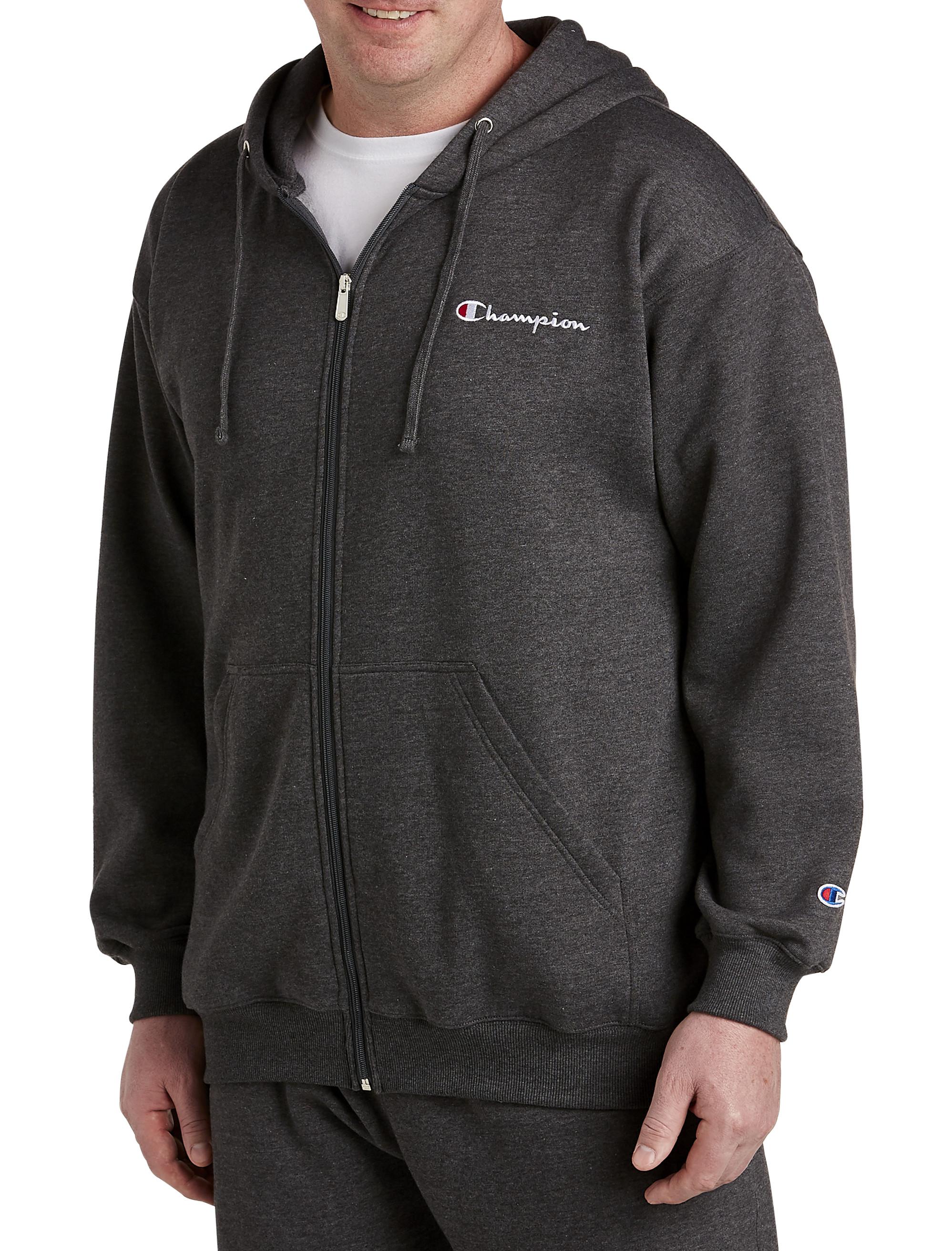 champion full zip jacket script logo