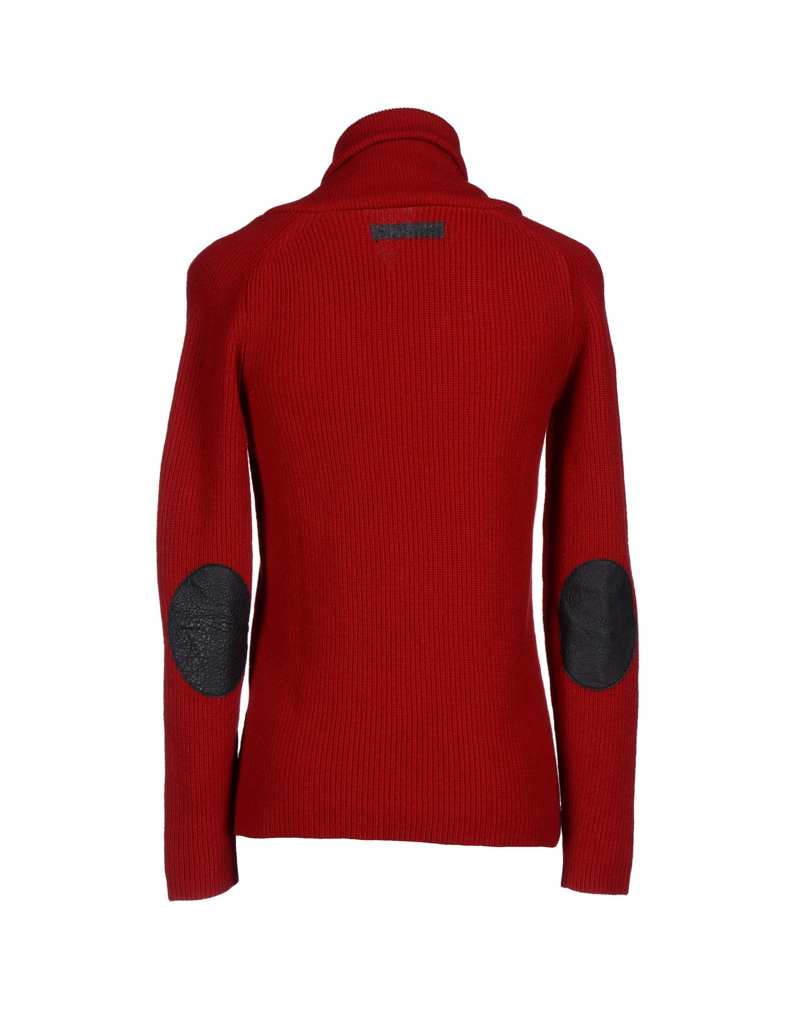 Paolo Pecora Wool Turtleneck in Red for Men - Lyst