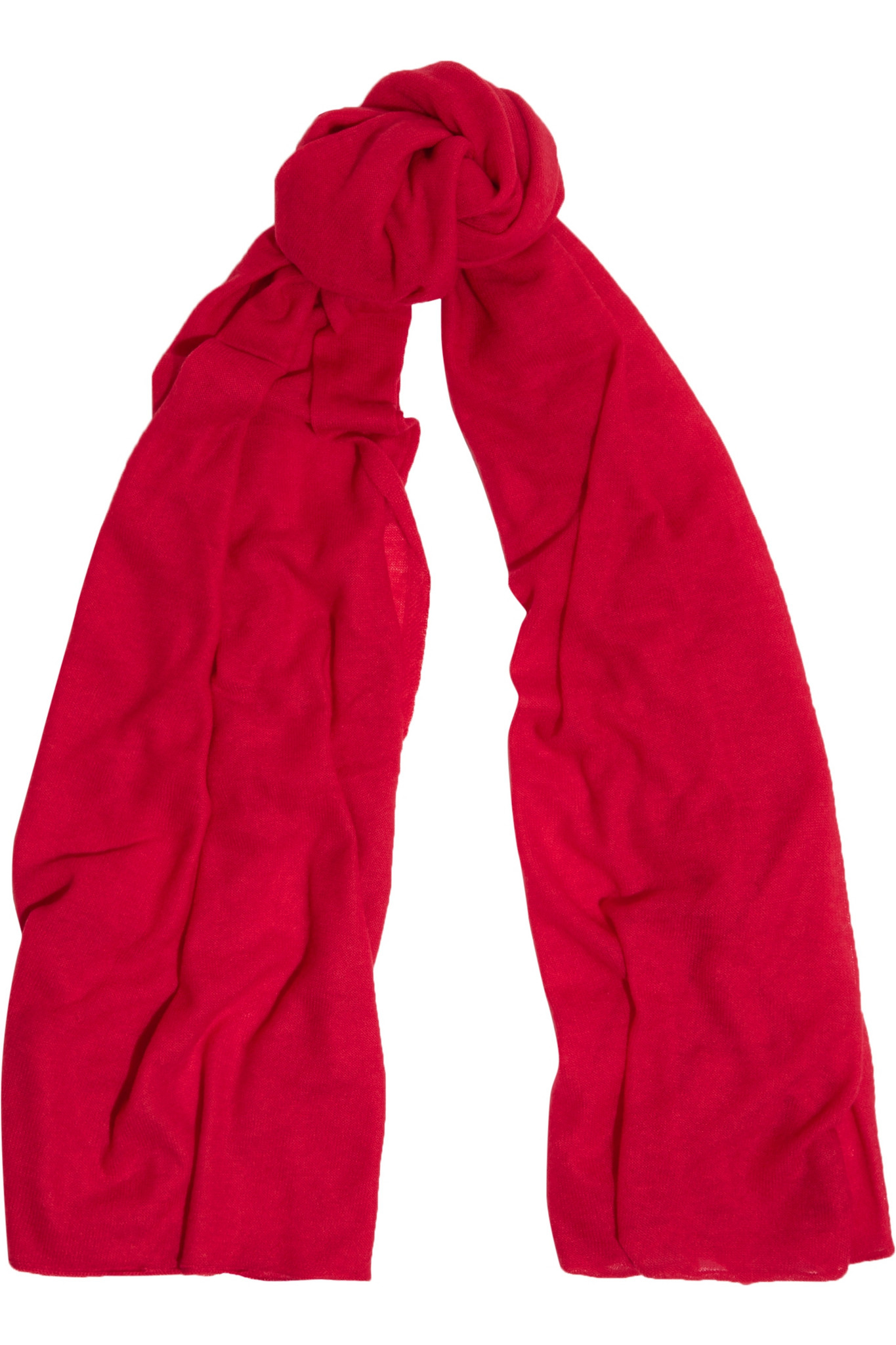 JOSEPH Cashmere Scarf in Red - Lyst