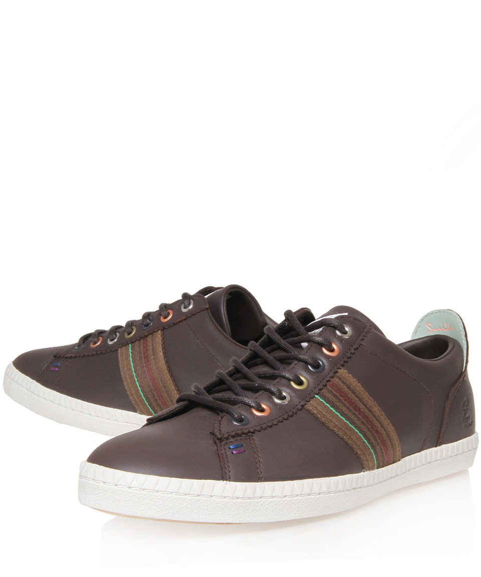 paul smith brown trainers