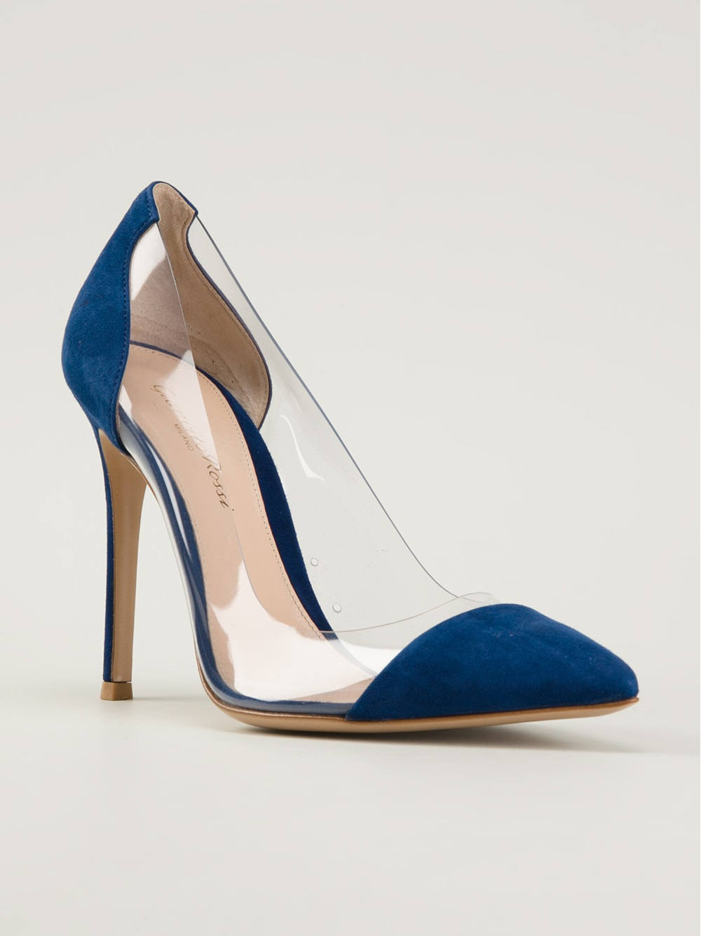 gianvito rossi blue pumps