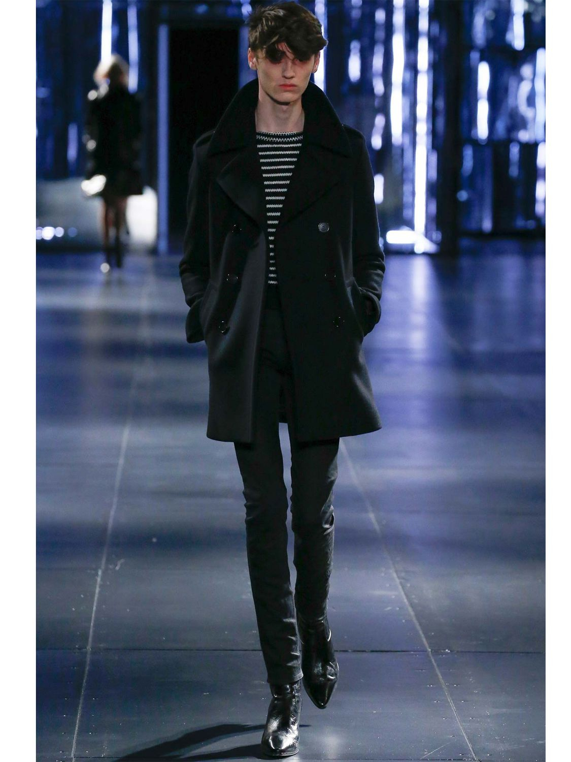 saint laurent peacoat