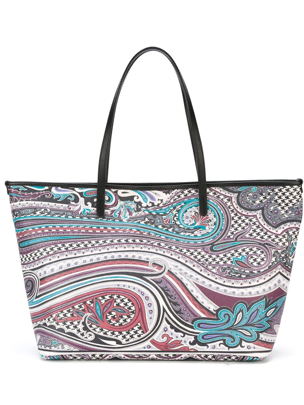 Etro Paisley Print Tote Bag Lyst