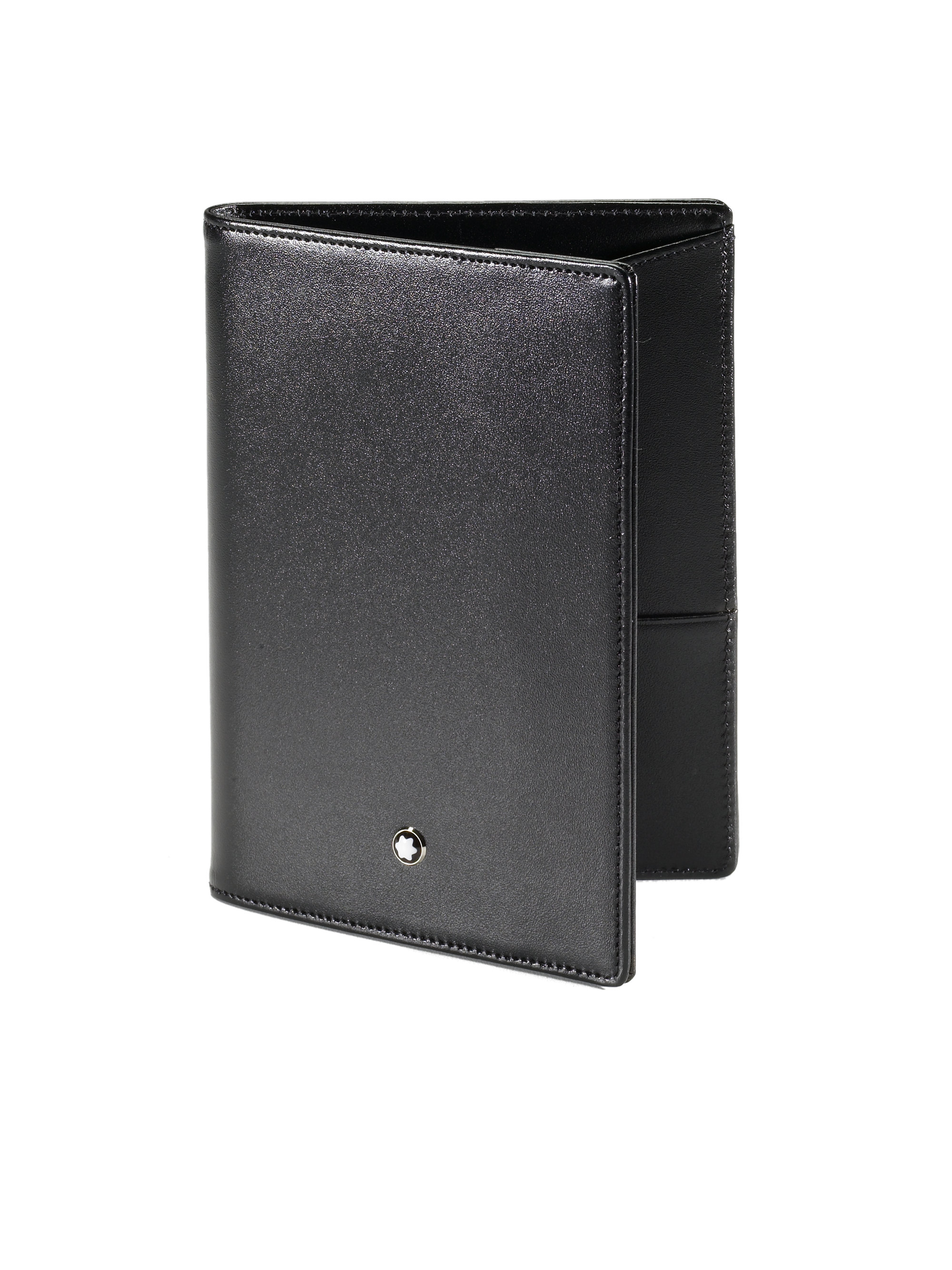 Montblanc Passport Holder in Black for Men Lyst