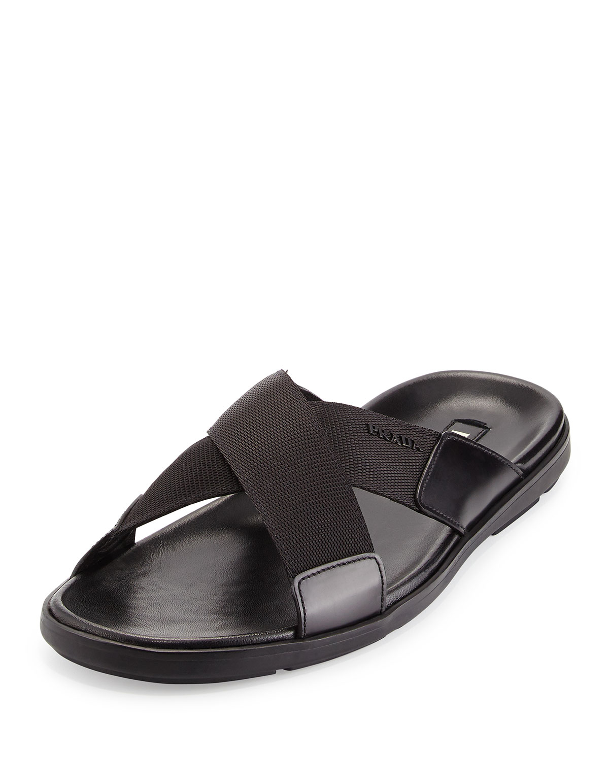 prada black crisscross nylon sandal product 1 25514004 0 233505116 normal