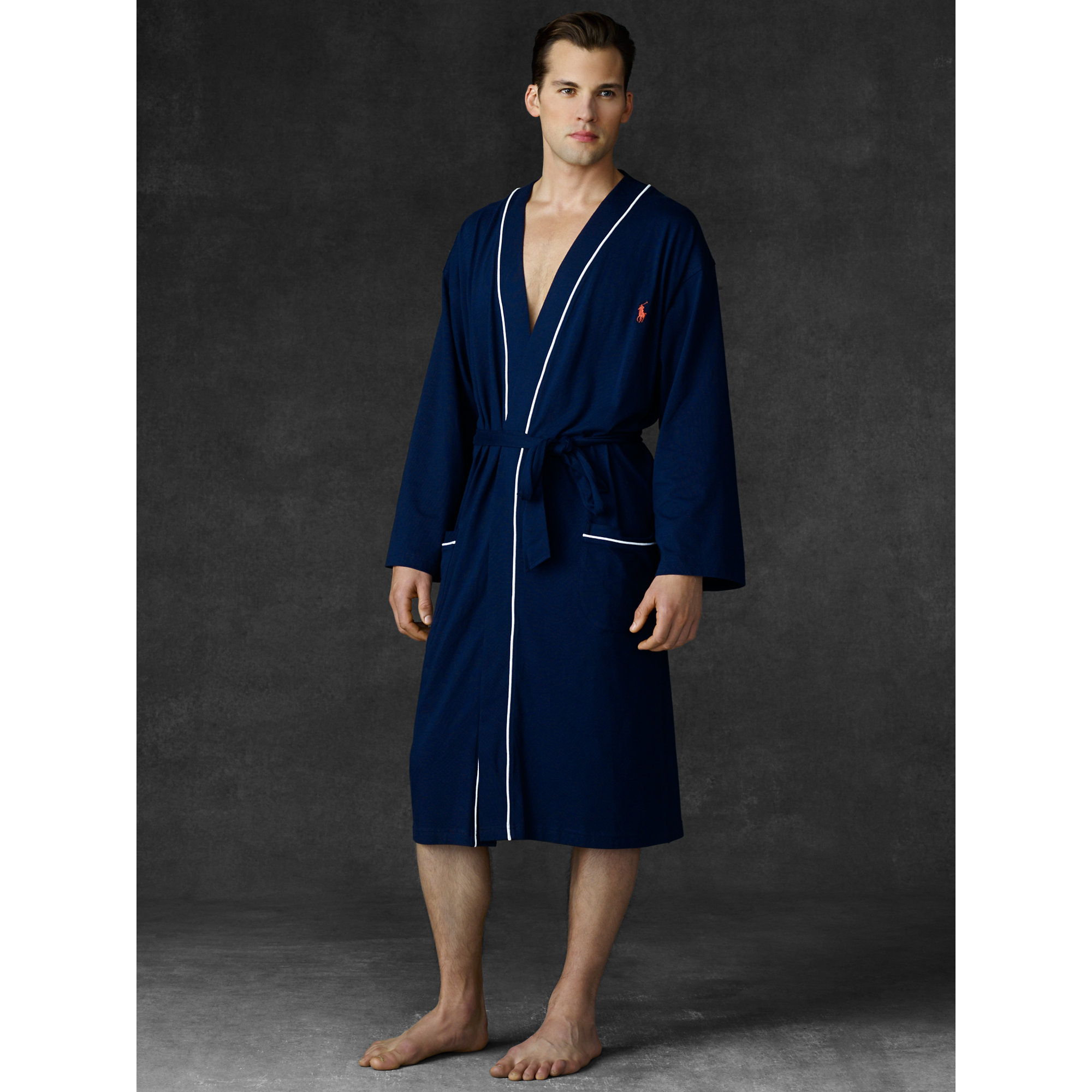 Polo Ralph Lauren Kimono Robe in Blue 