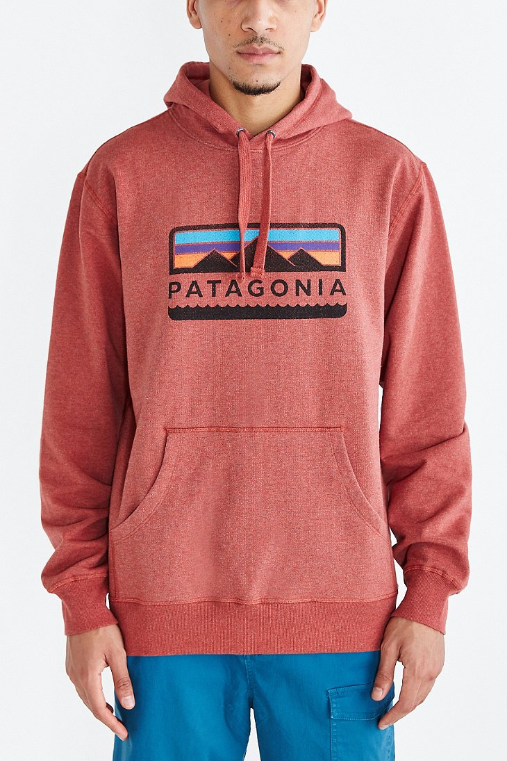 patagonia men's hooded sweatshirt