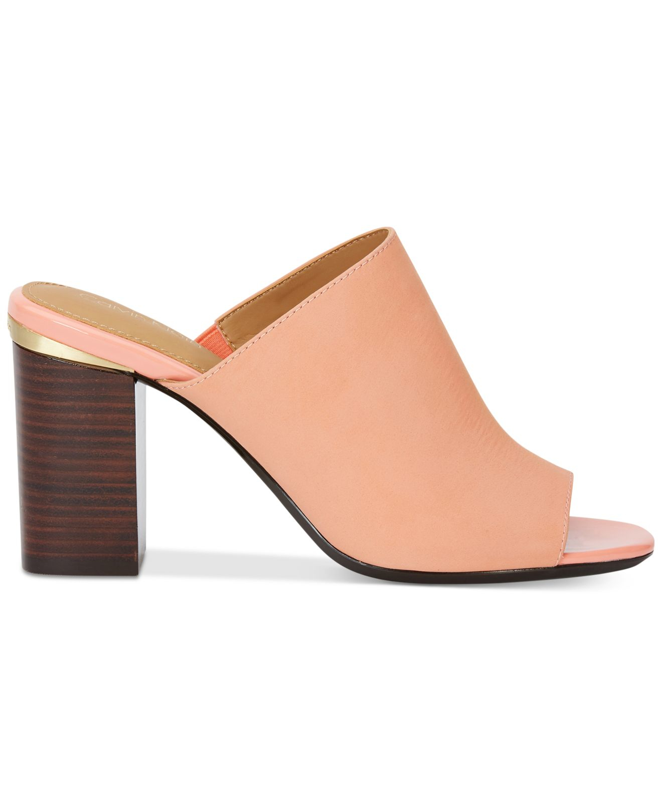 calvin klein mule shoes