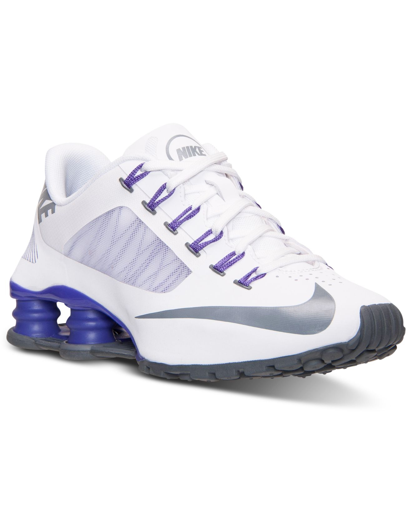 Nike Women'S Shox Superfly R4 Running Sneakers From Finish Line in White - Lyst