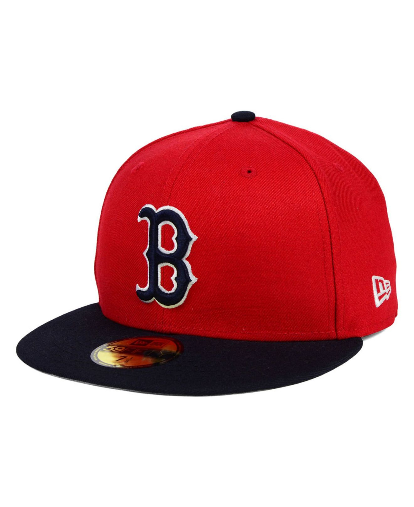 Ktz Boston Red Sox Mlb Cooperstown 59fifty Cap in Red for Men Lyst