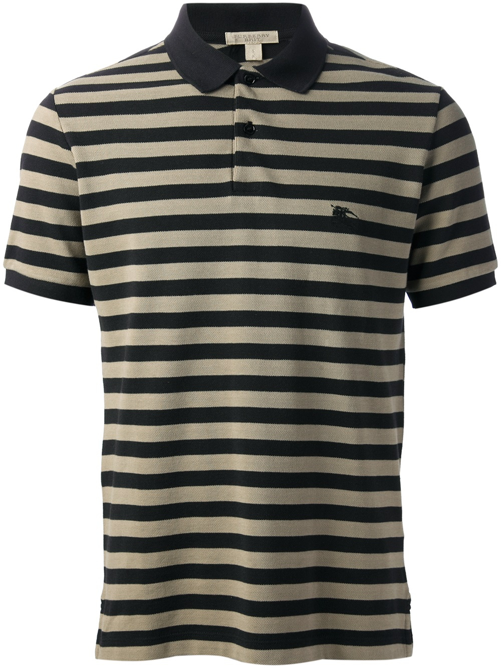 burberry striped polo