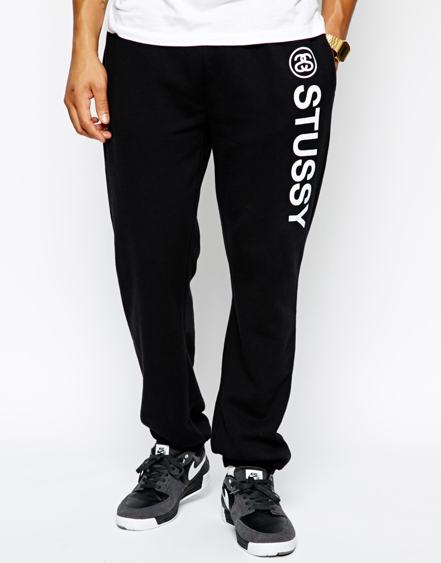 stussy tracksuit bottoms