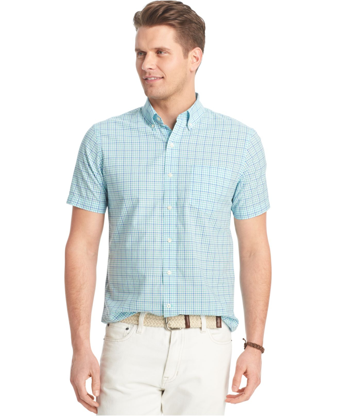 small plaid shirt