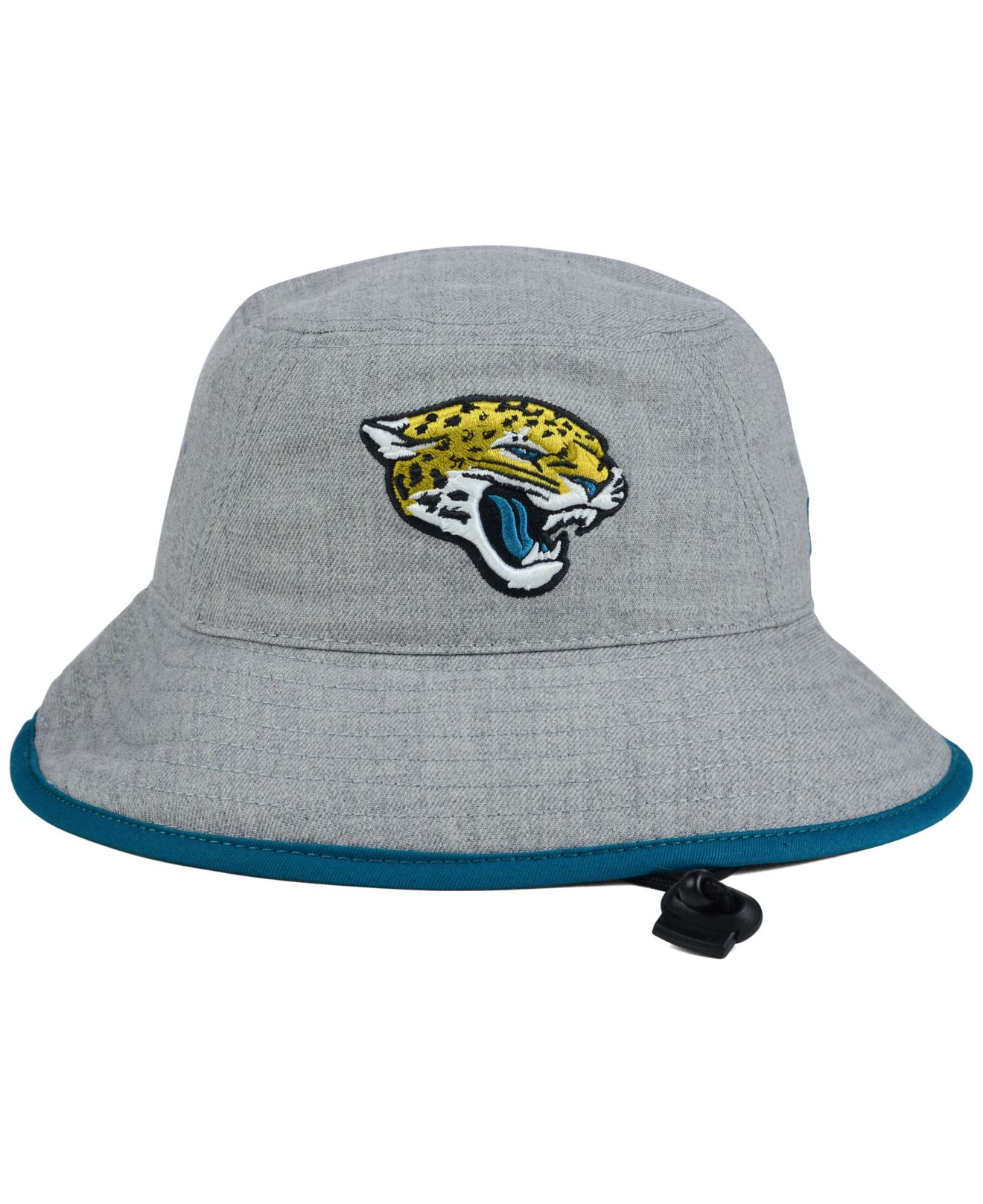 KTZ Jacksonville Jaguars Nfl Heather Gray Bucket Hat Lyst