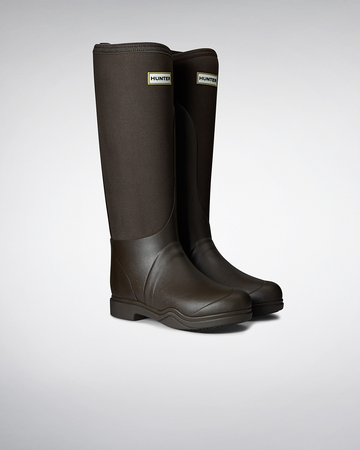 Hunter Women's Balmoral Equestrian Neoprene Stretch Wellington Boots in