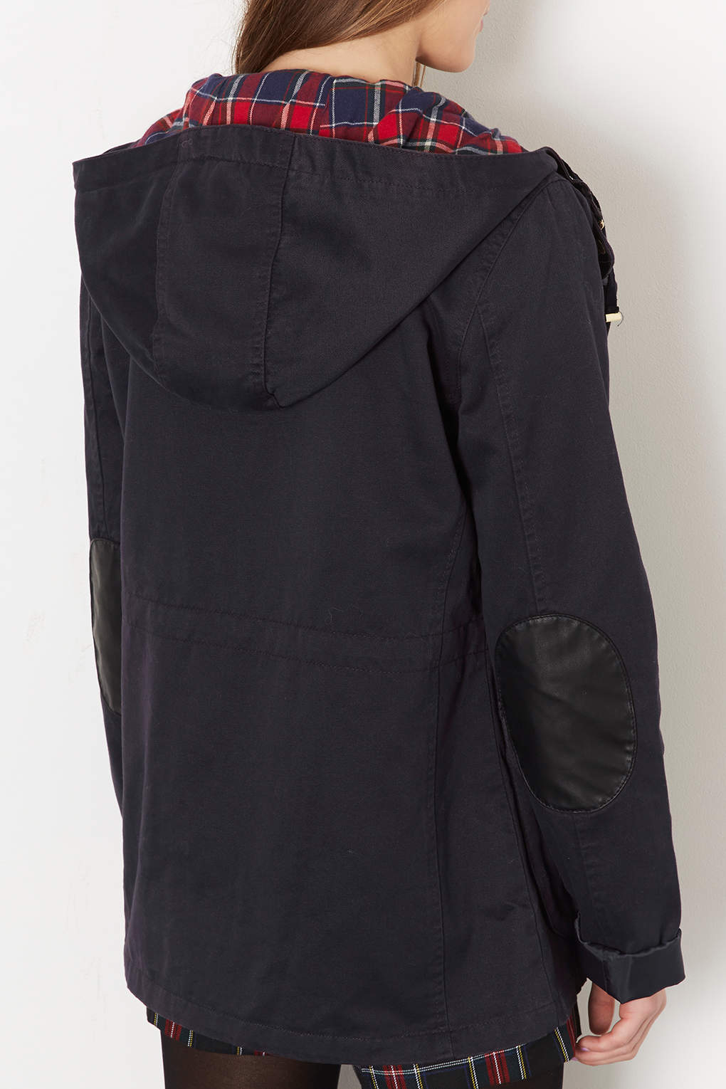 Lyst Tall Hooded Lightweight Jacket in Blue