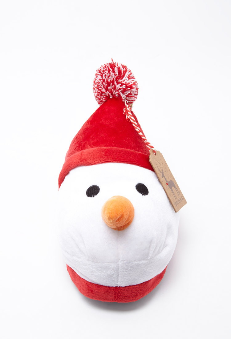 snowman slippers