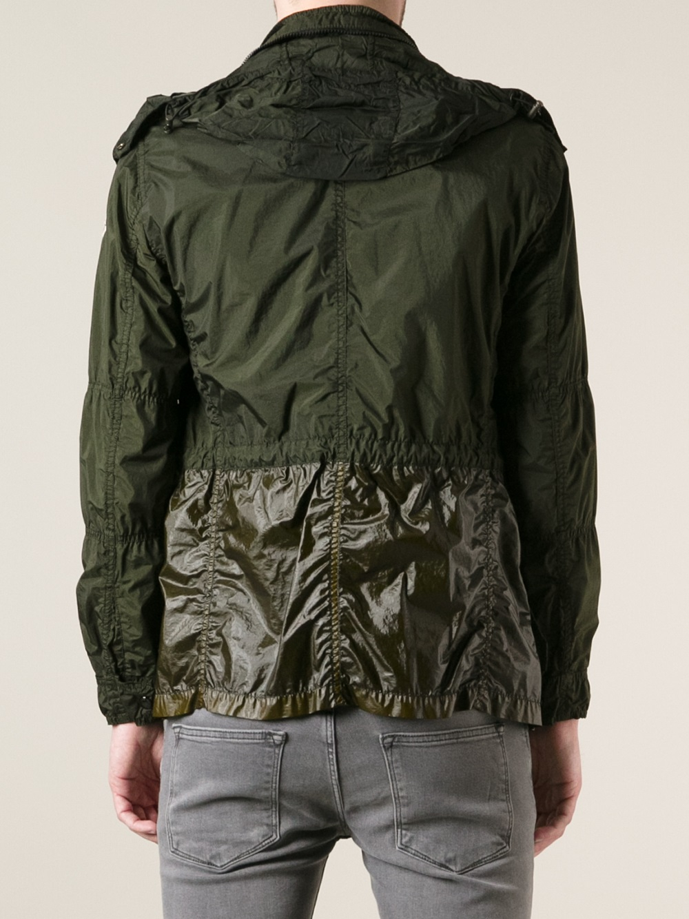 Lyst Moncler Military Jacket in Green for Men