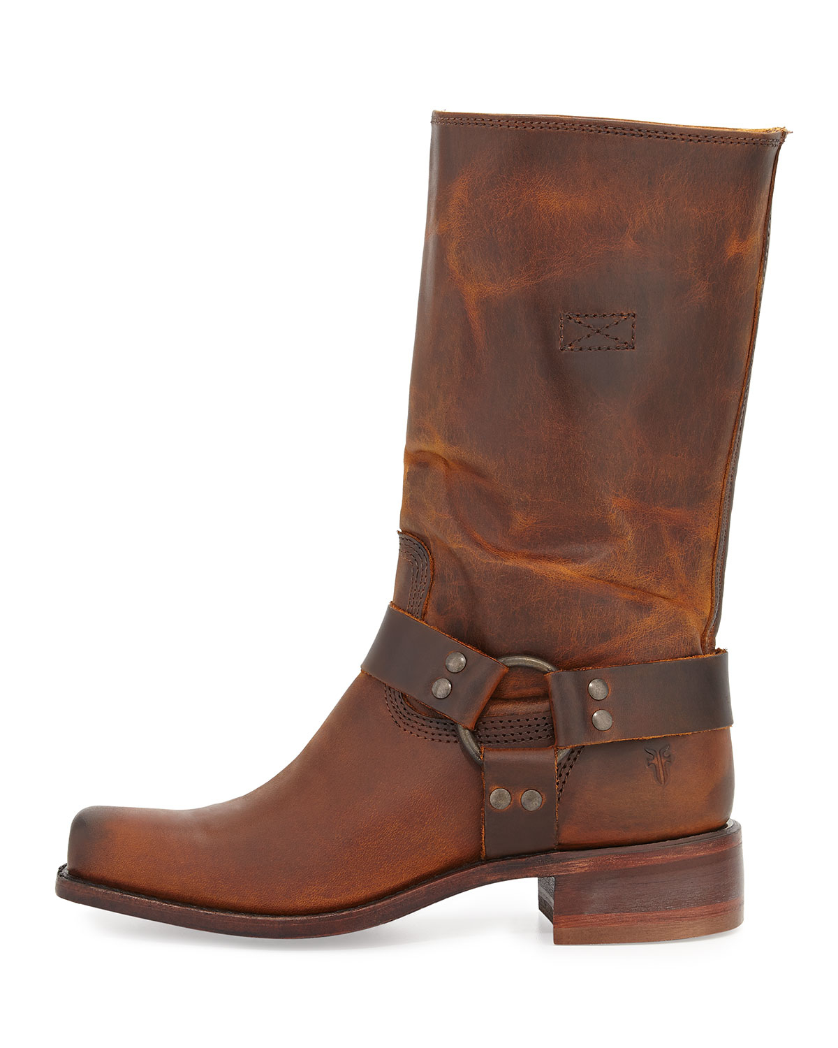 frye cavalry boots frye cavalry harness detailed mid calf boot in brown lyst frye cavalry boots frye cavalry harness detailed mid calf boot in brown lyst