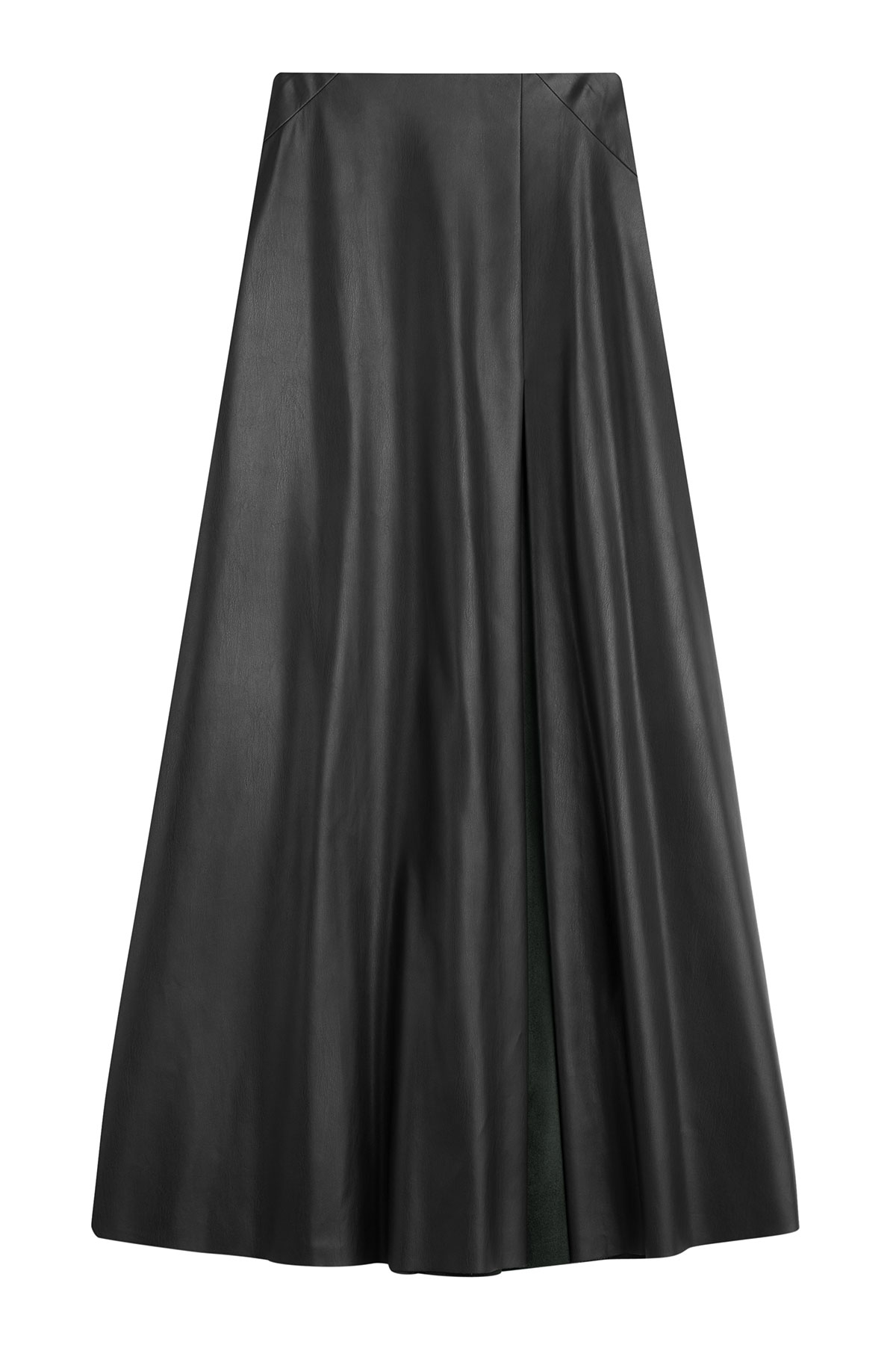 Lyst - Barbara Bui Faux Leather Maxi Skirt - Black in Black