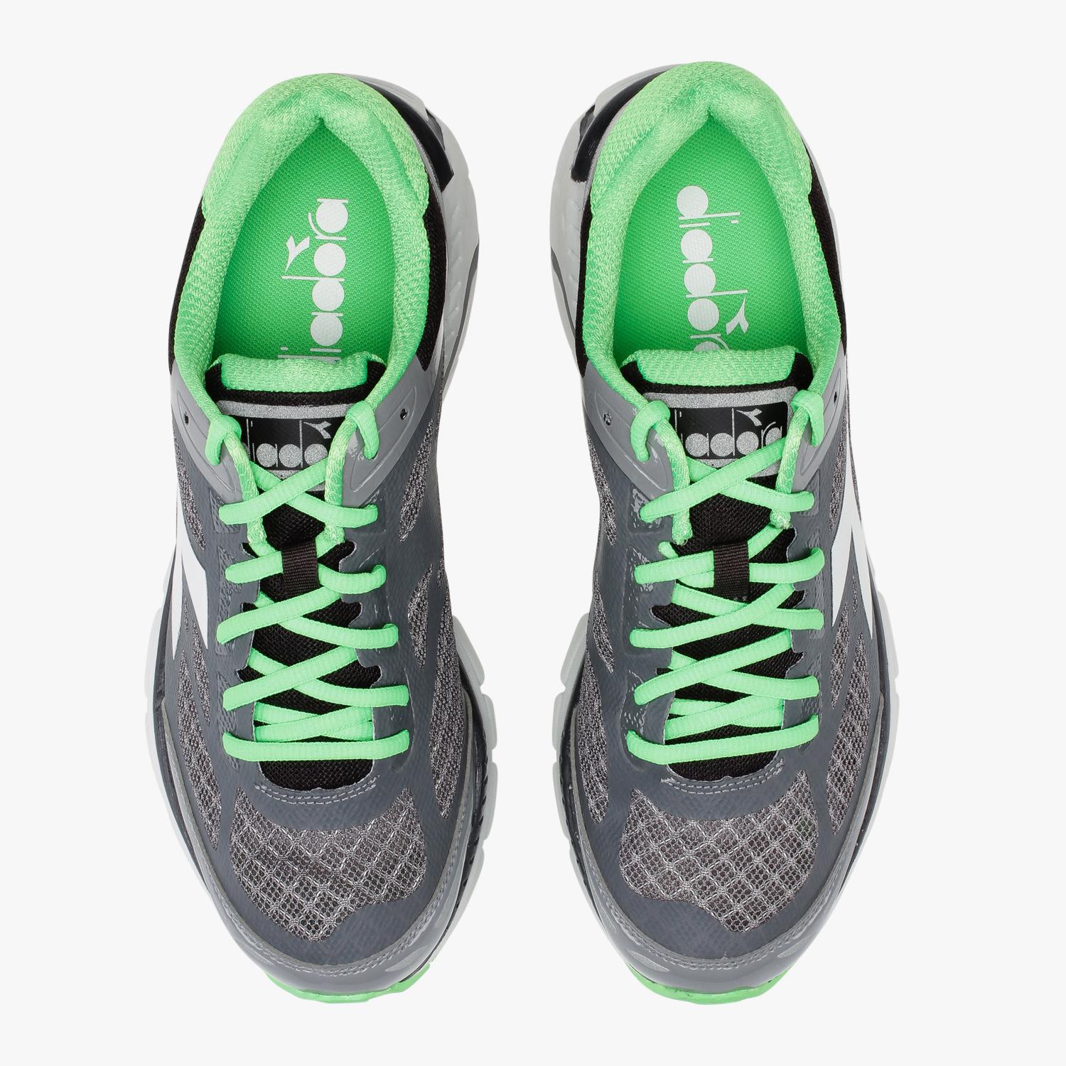 Diadora Synthetic Mythos Shindano 5 Gray in Gray/Green (Green) for Men - Lyst