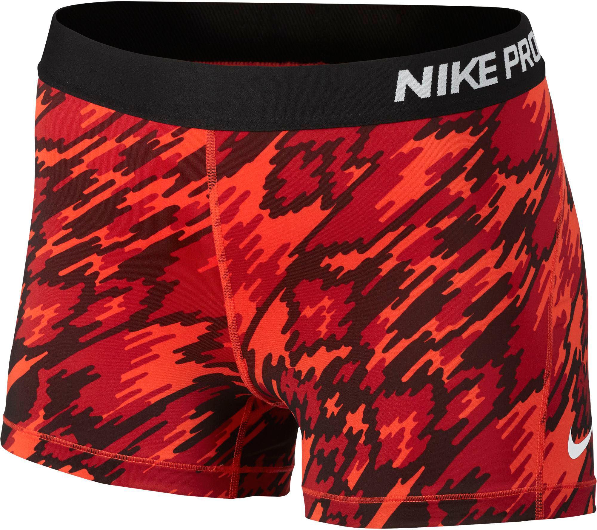 red nike pros