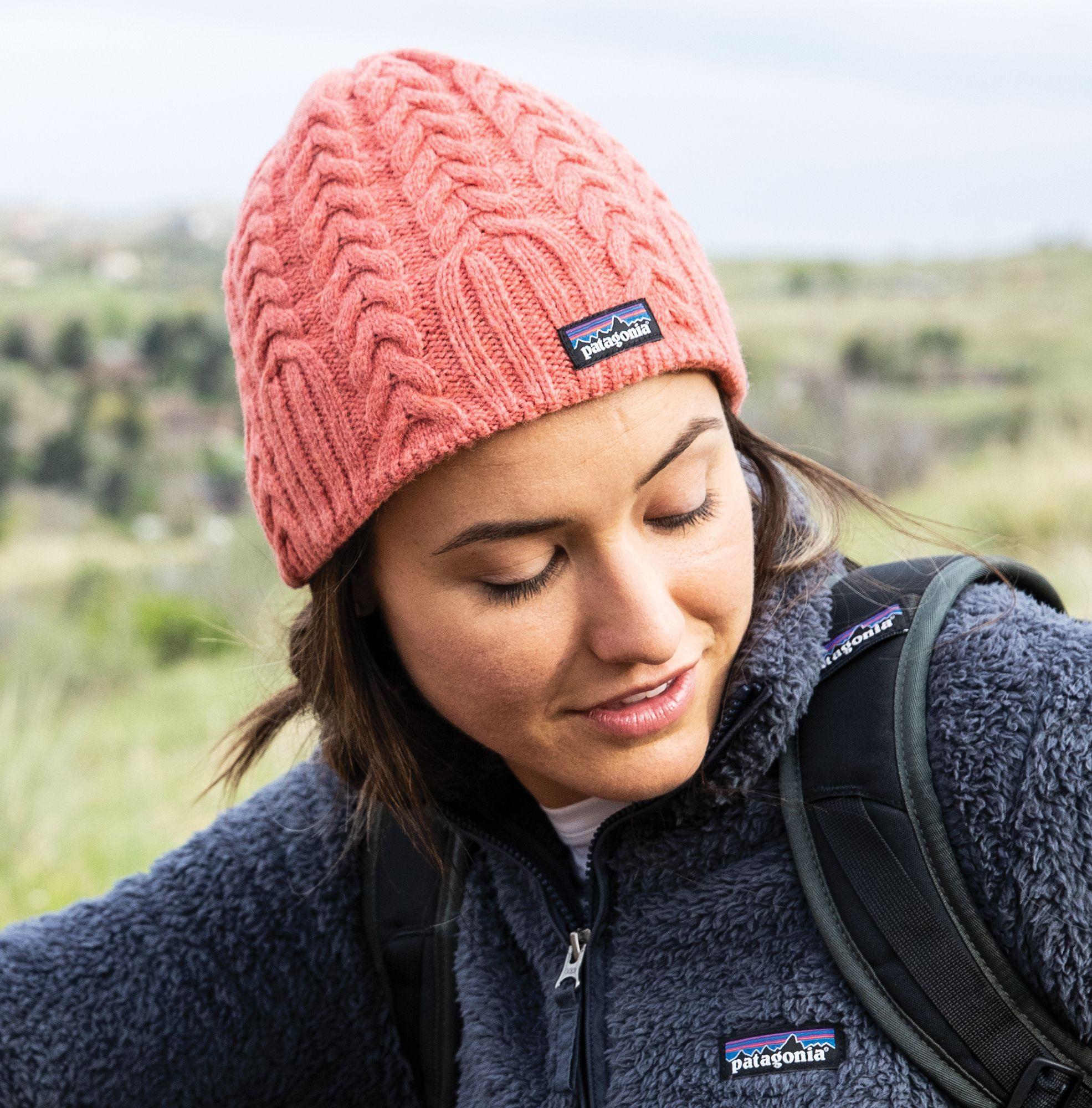 patagonia cable beanie