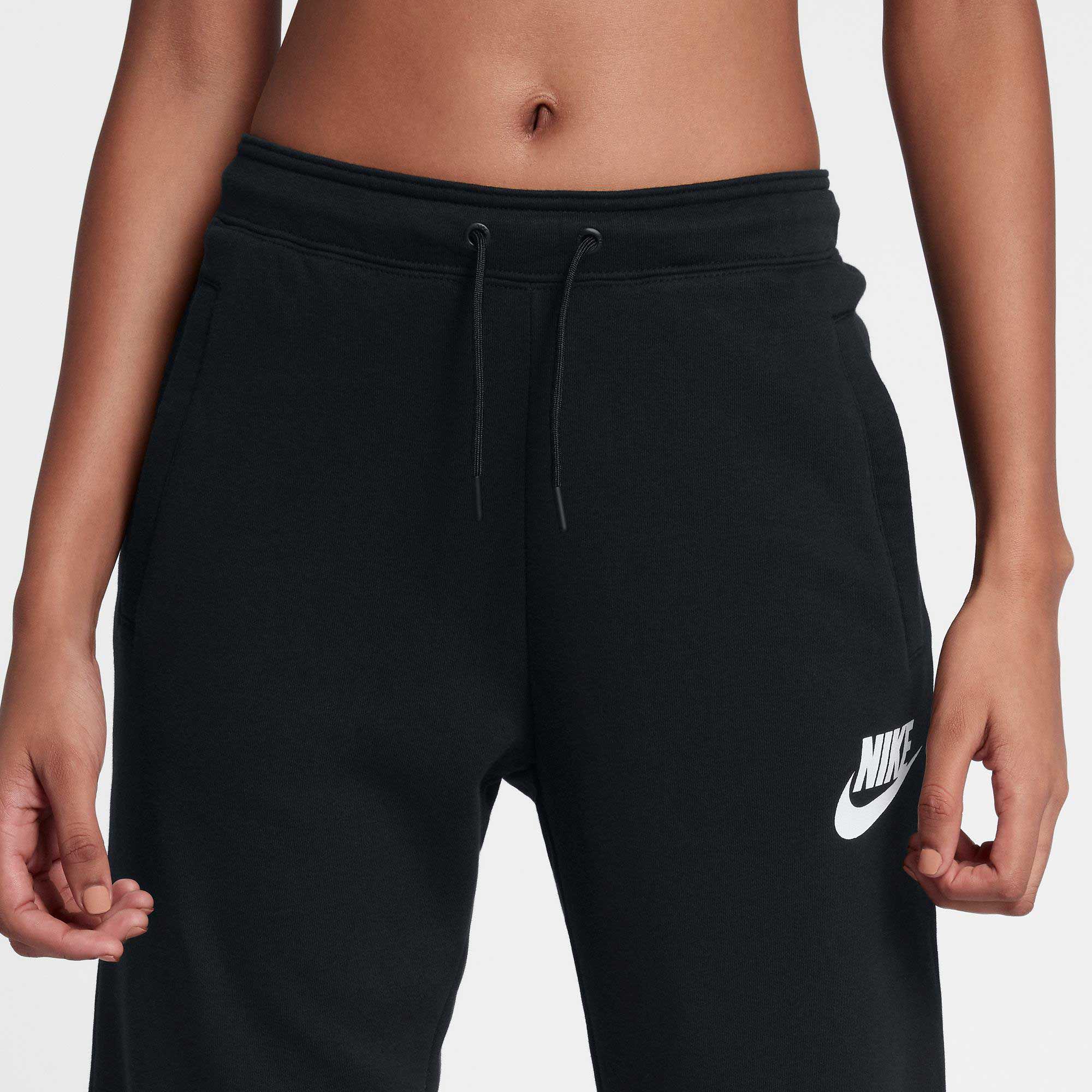 Nike Fleece Sportswear Loose Rally Sweatpants in Black - Lyst