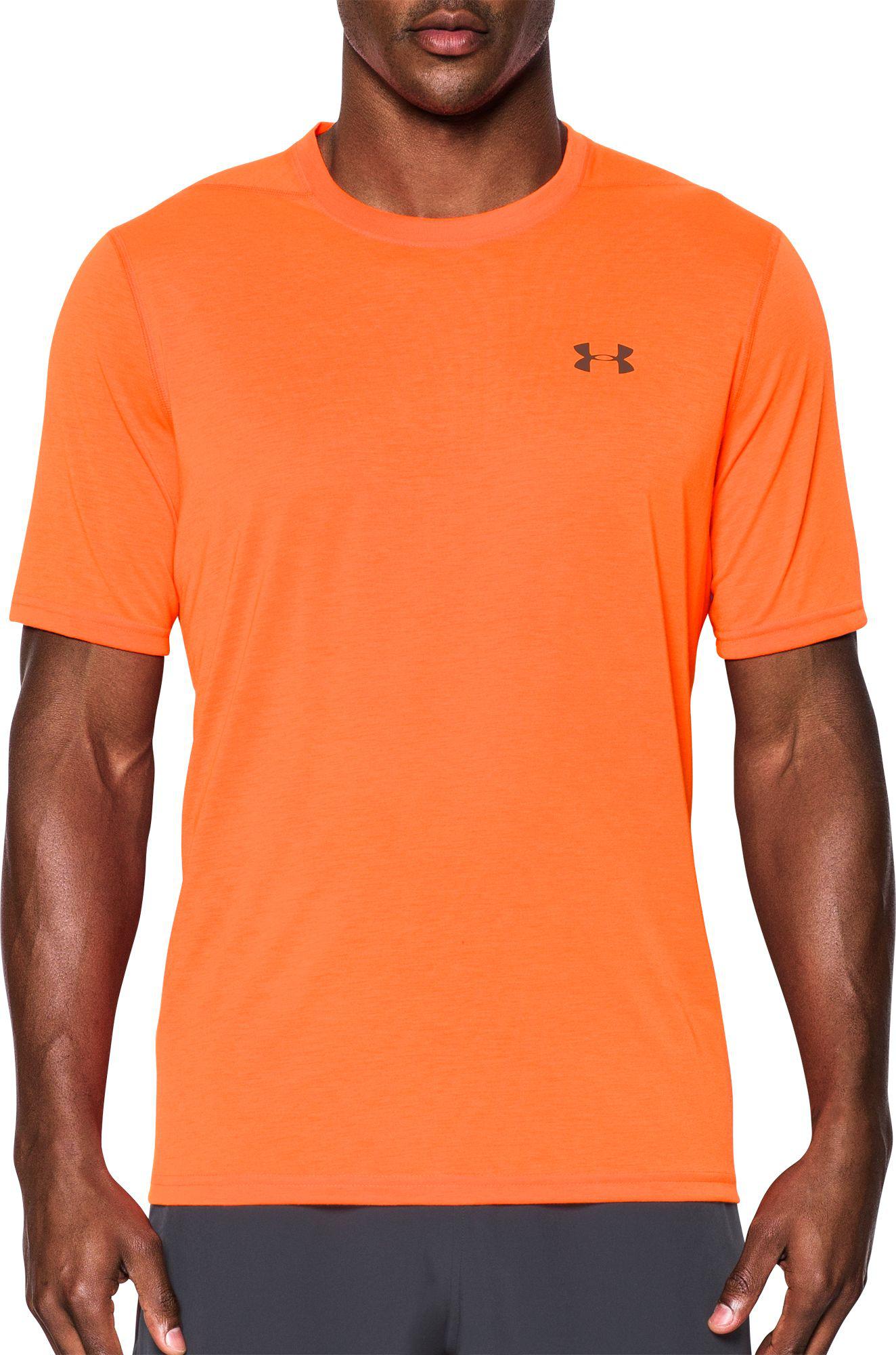 under armour orange t shirt