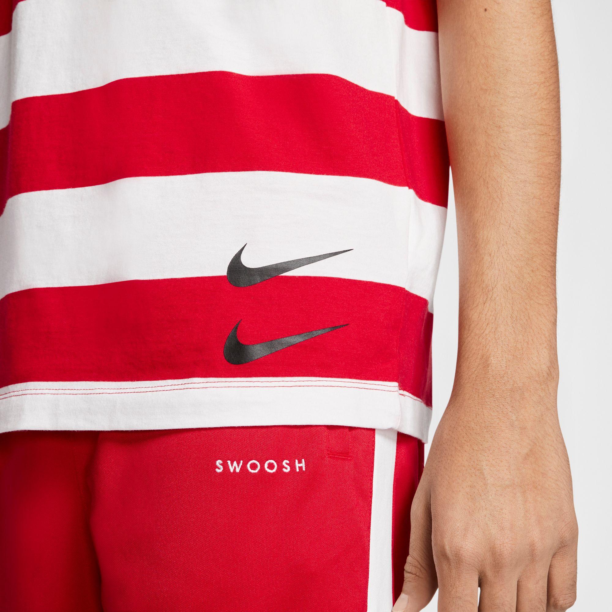 striped nike shirt