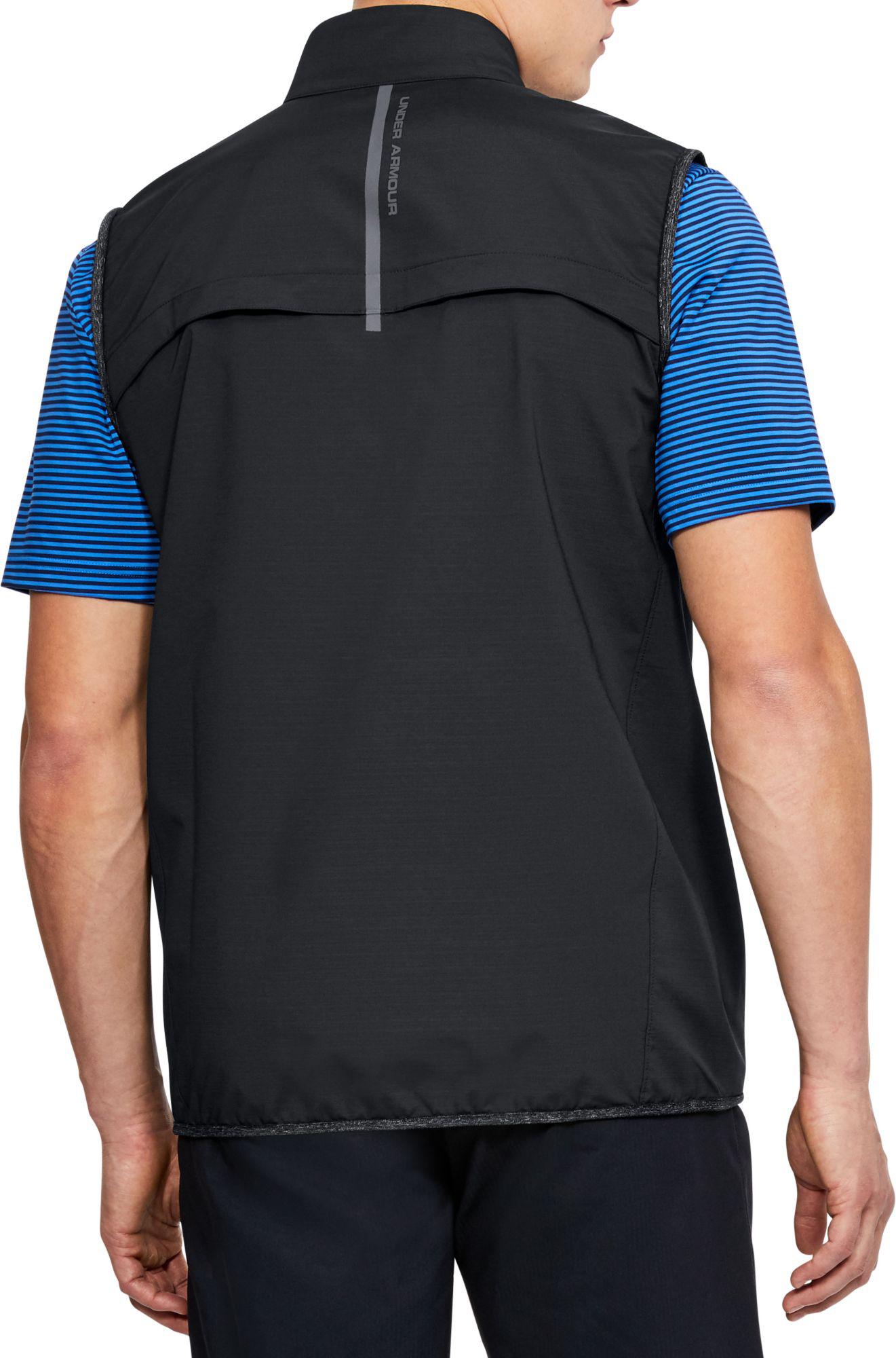 under armour men's windstrike golf vest