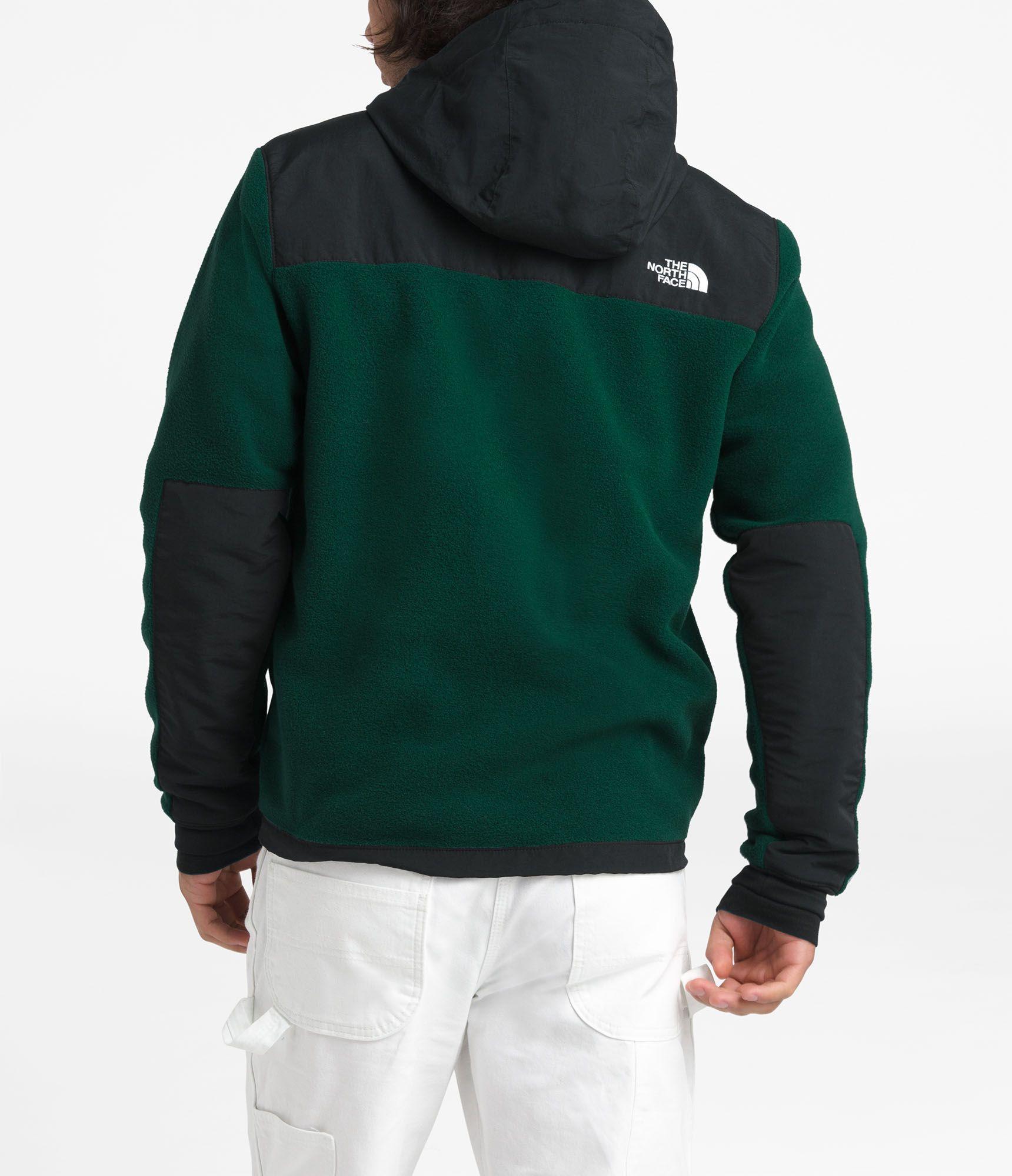 The North Face Denali 2 Fleece Hoodie in Night Green (Green) for Men - Lyst