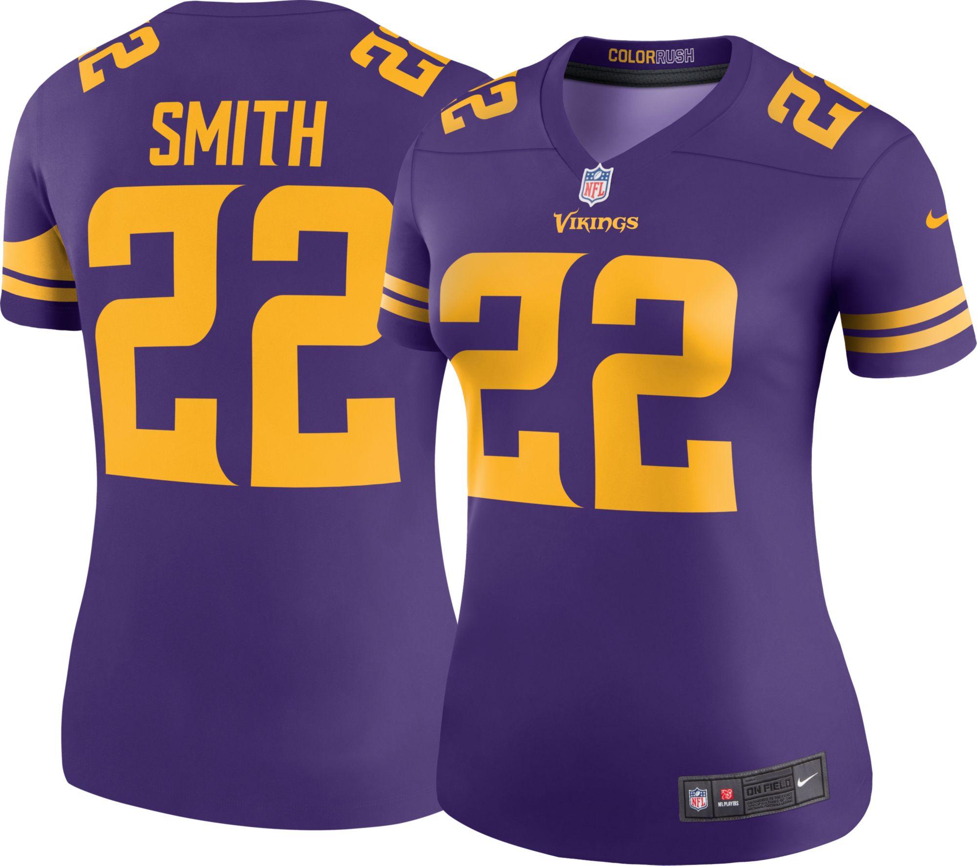 Nike Color Rush Legend Jersey Minnesota Vikings Harrison Smith 22 in