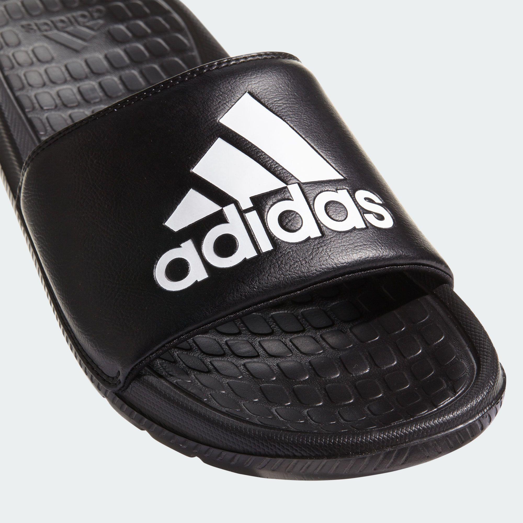  adidas  Synthetic Voloomix Slides  in Black for Men Lyst