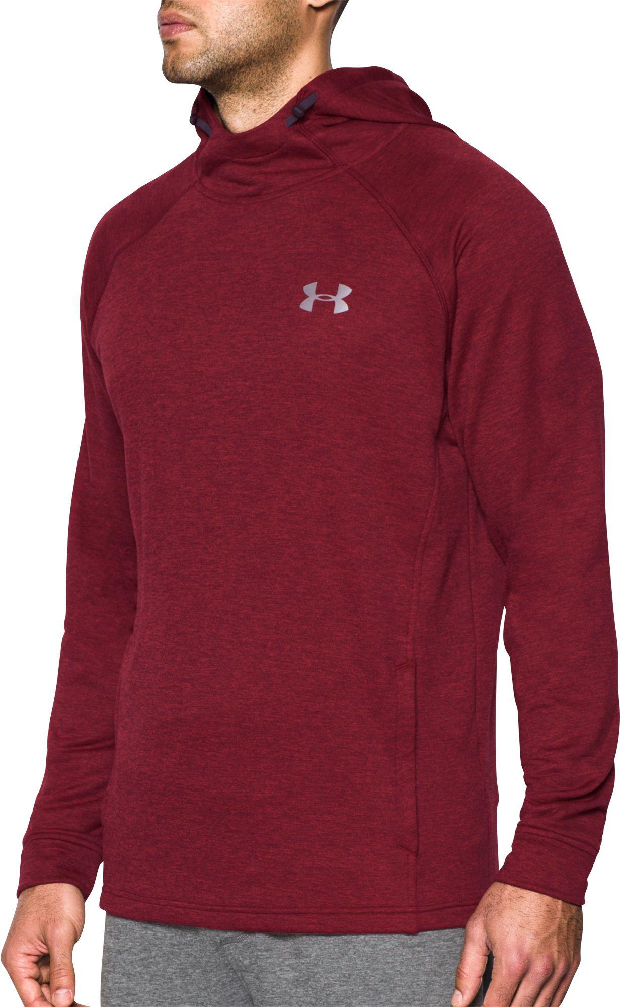 under armour men's tech french terry popover sweatshirt