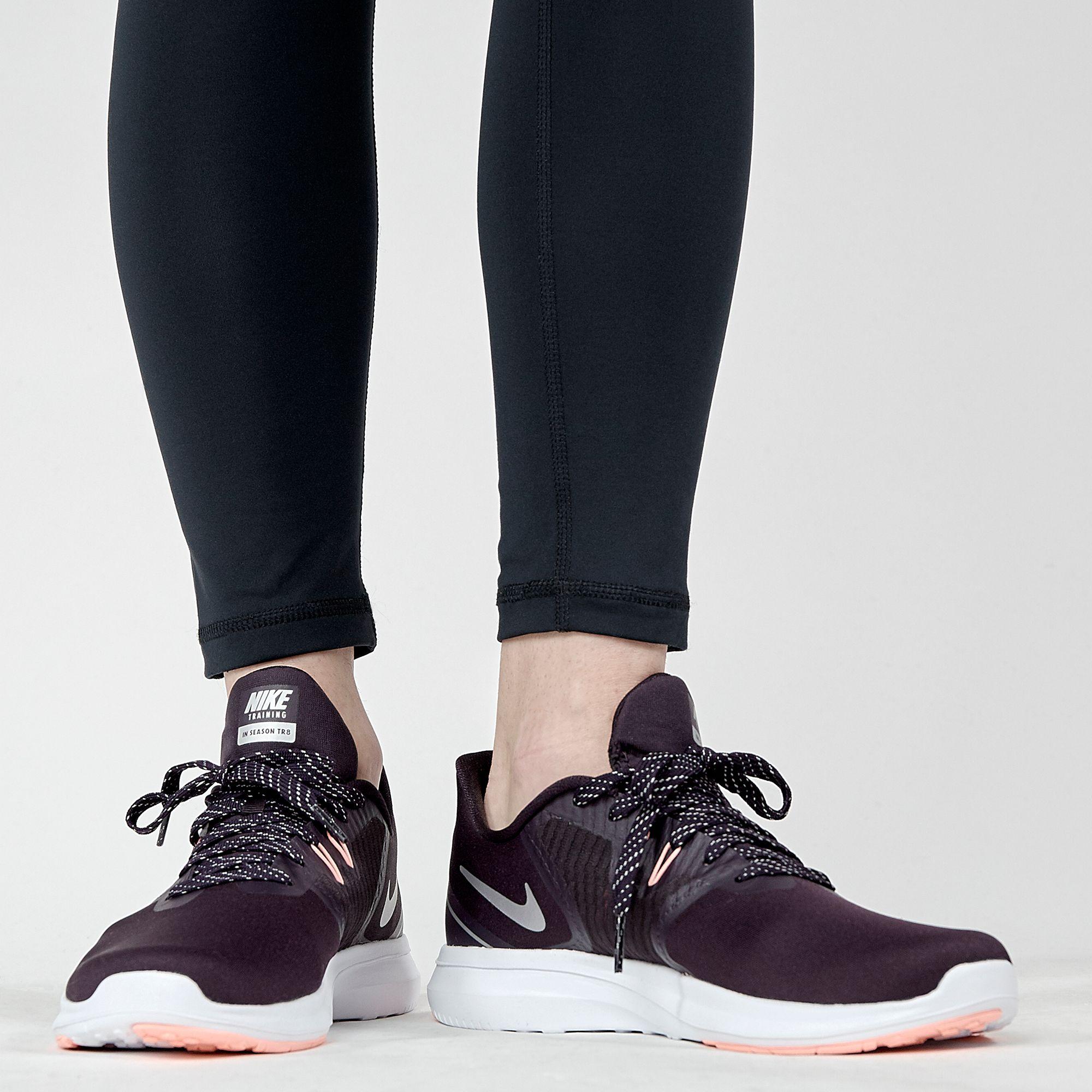 nike in season tr 8 burgundy