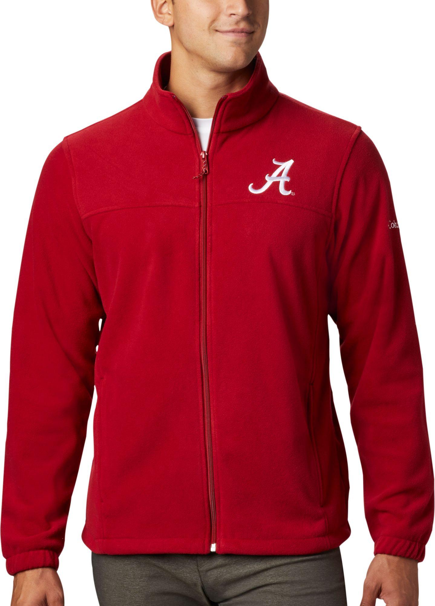 Columbia Alabama Crimson Tide Crimson Flanker Fullzip Fleece Jacket in