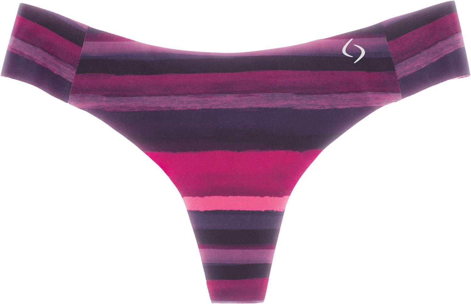 Moving Comfort Synthetic Out Of Sight Thong Underwear In Purple Lyst