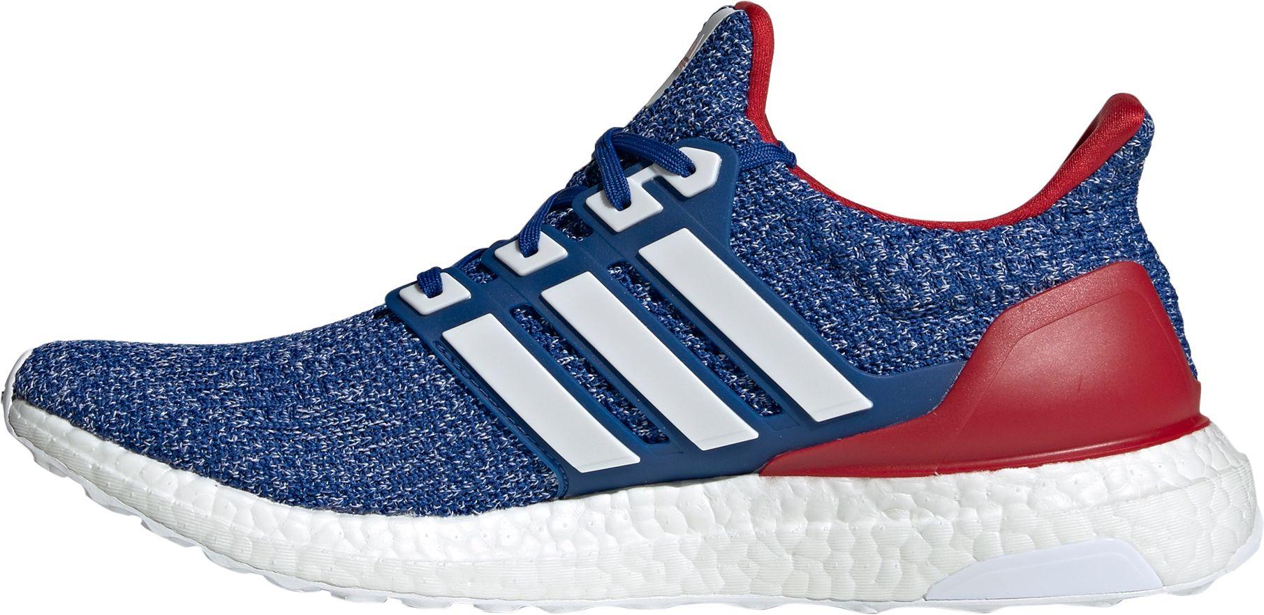 adidas Rubber Kansas Ultraboost Running Shoes in Blue/White (Blue) for ...