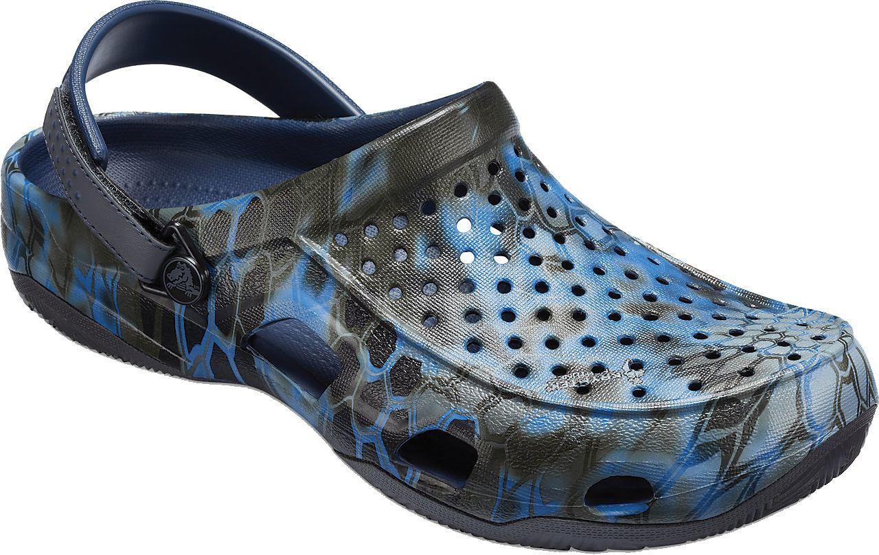 blue kryptek crocs
