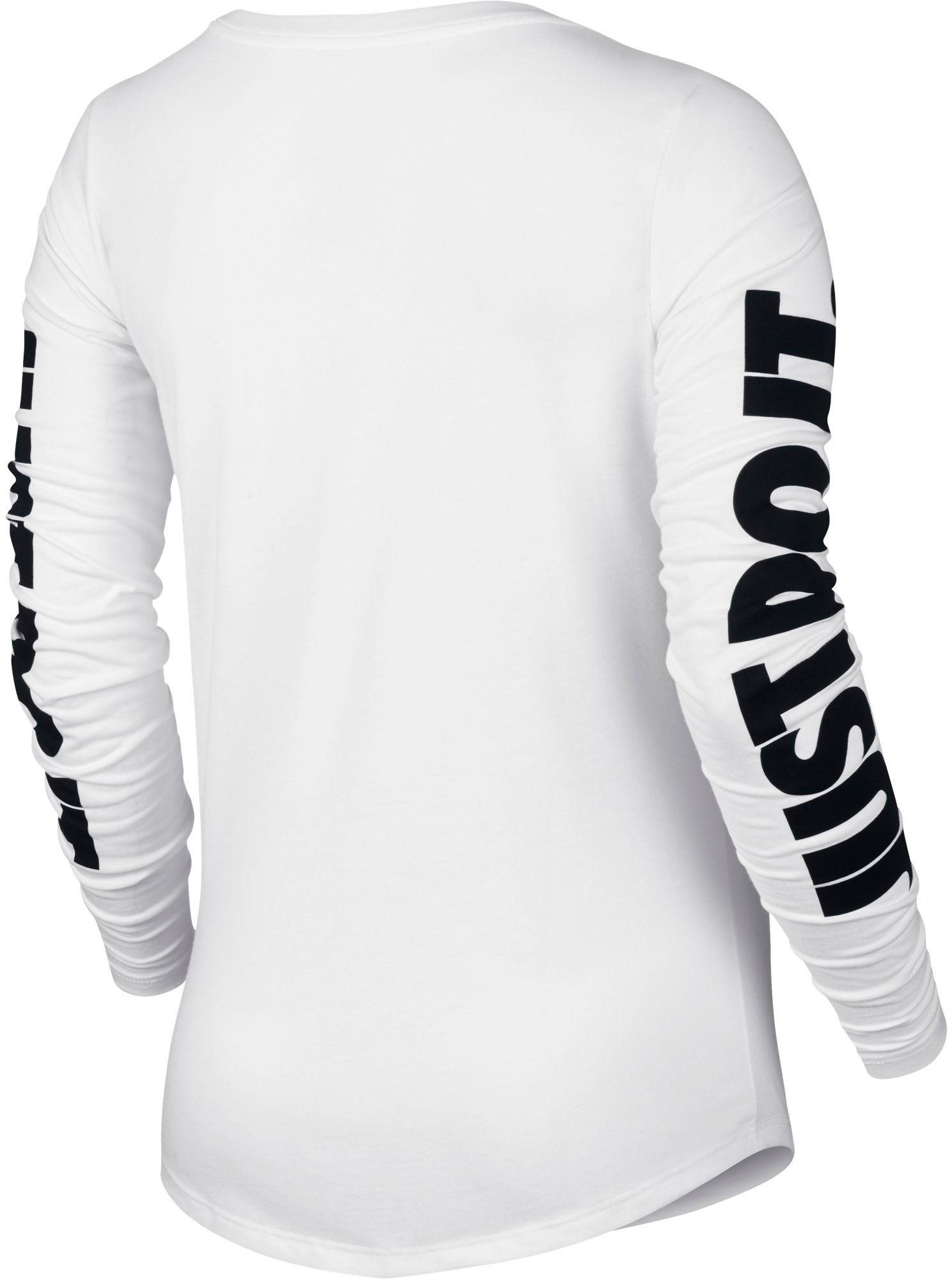 just do it long sleeve t shirt