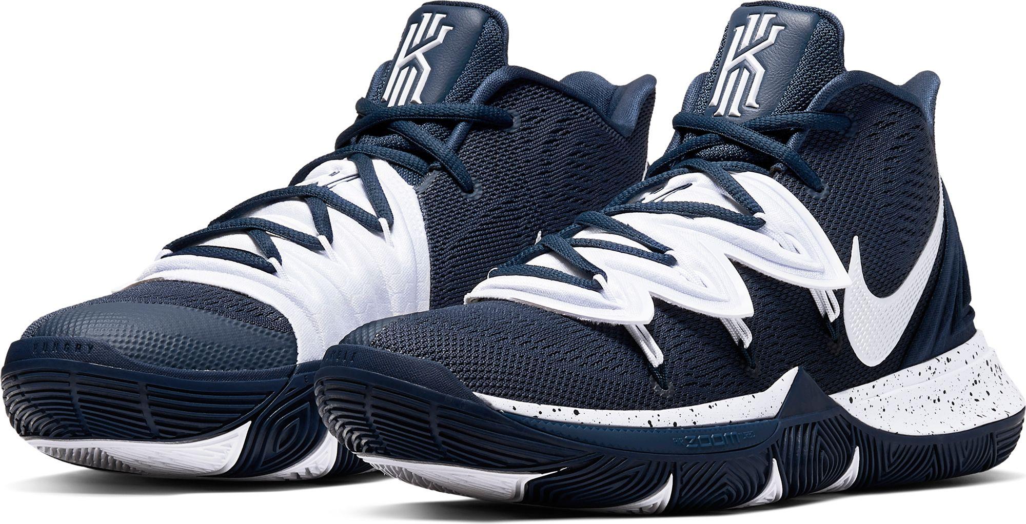 Nike Kyrie 5 Basketball Shoes in Navy 