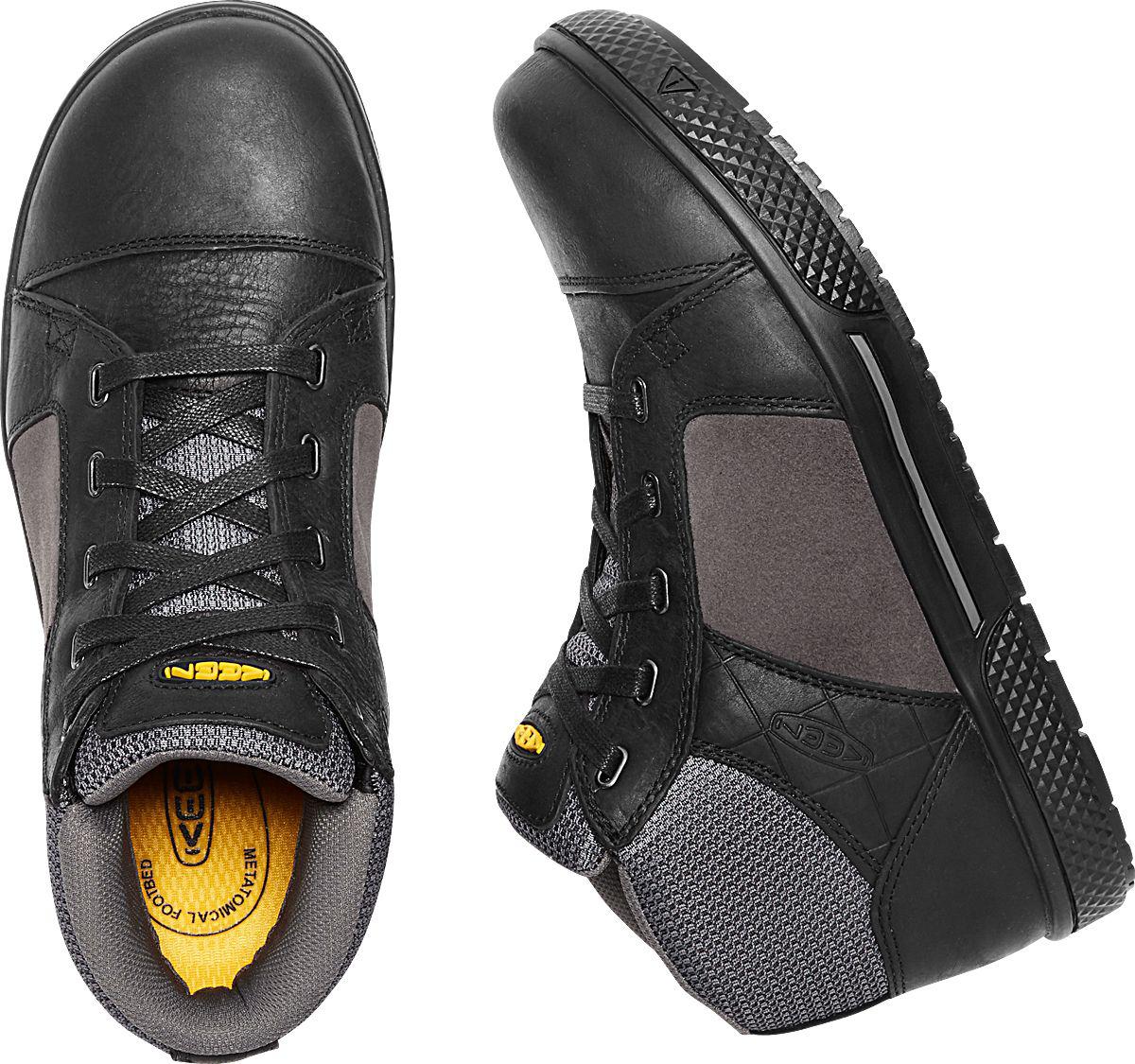 keen utility men's destin mid steel toe work shoe