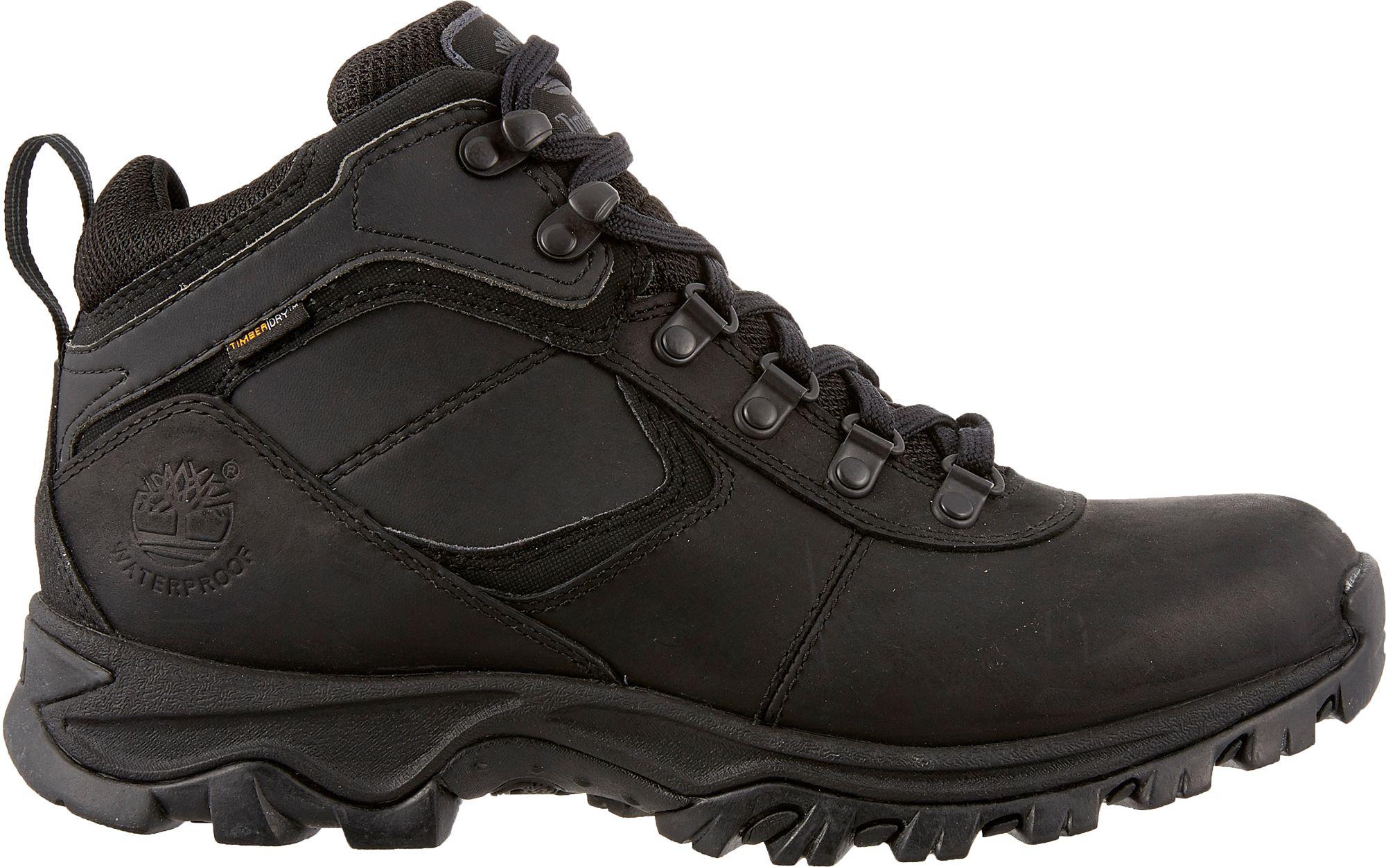black walking boots waterproof