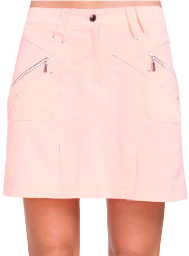 Jamie Sadock Airwear Front Zip Golf Skort in Pink - Lyst