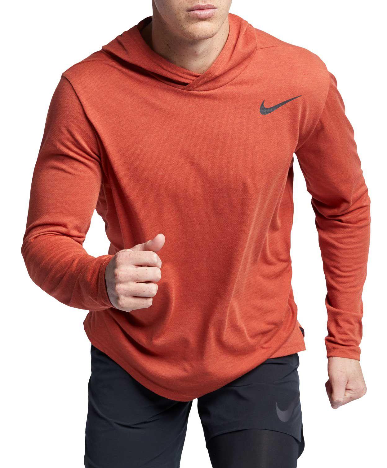 nike dry long sleeve hooded tee