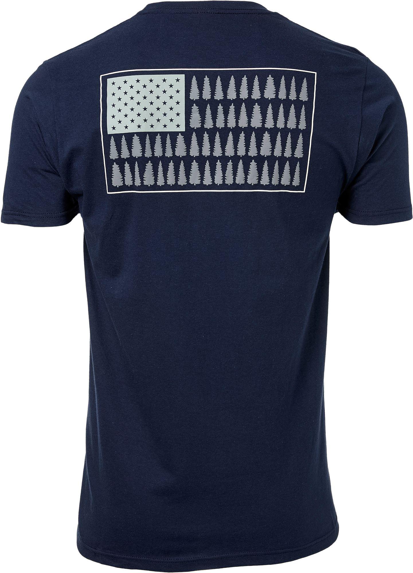columbia tree flag shirt