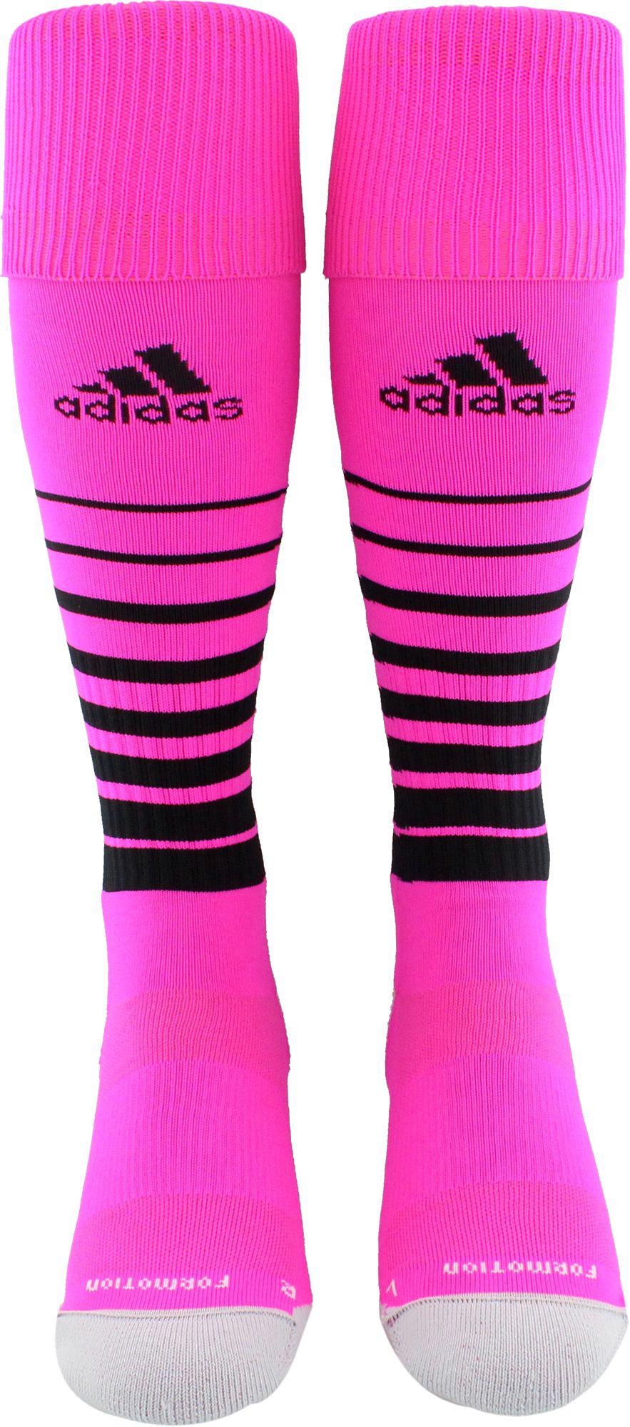 adidas Synthetic Team Speed Soccer Socks in Pink for Men Lyst