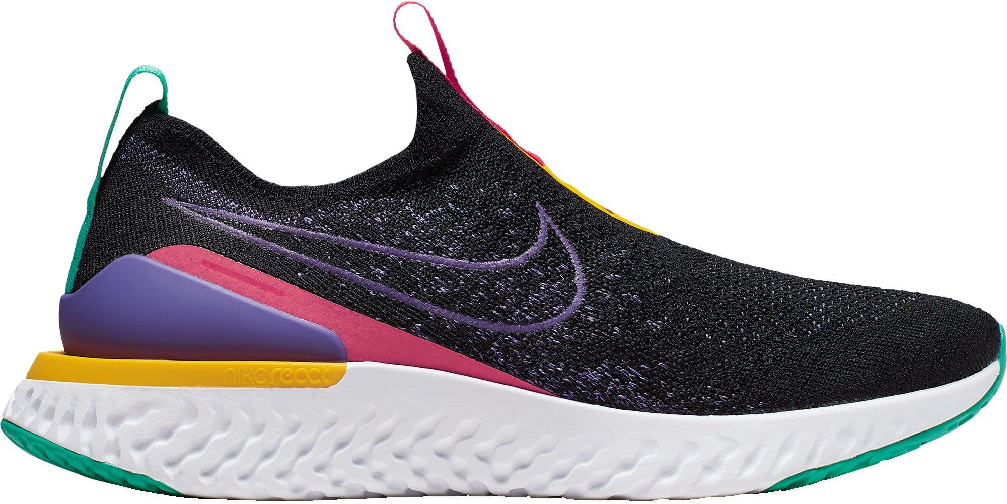 epic phantom react flyknit running sneaker