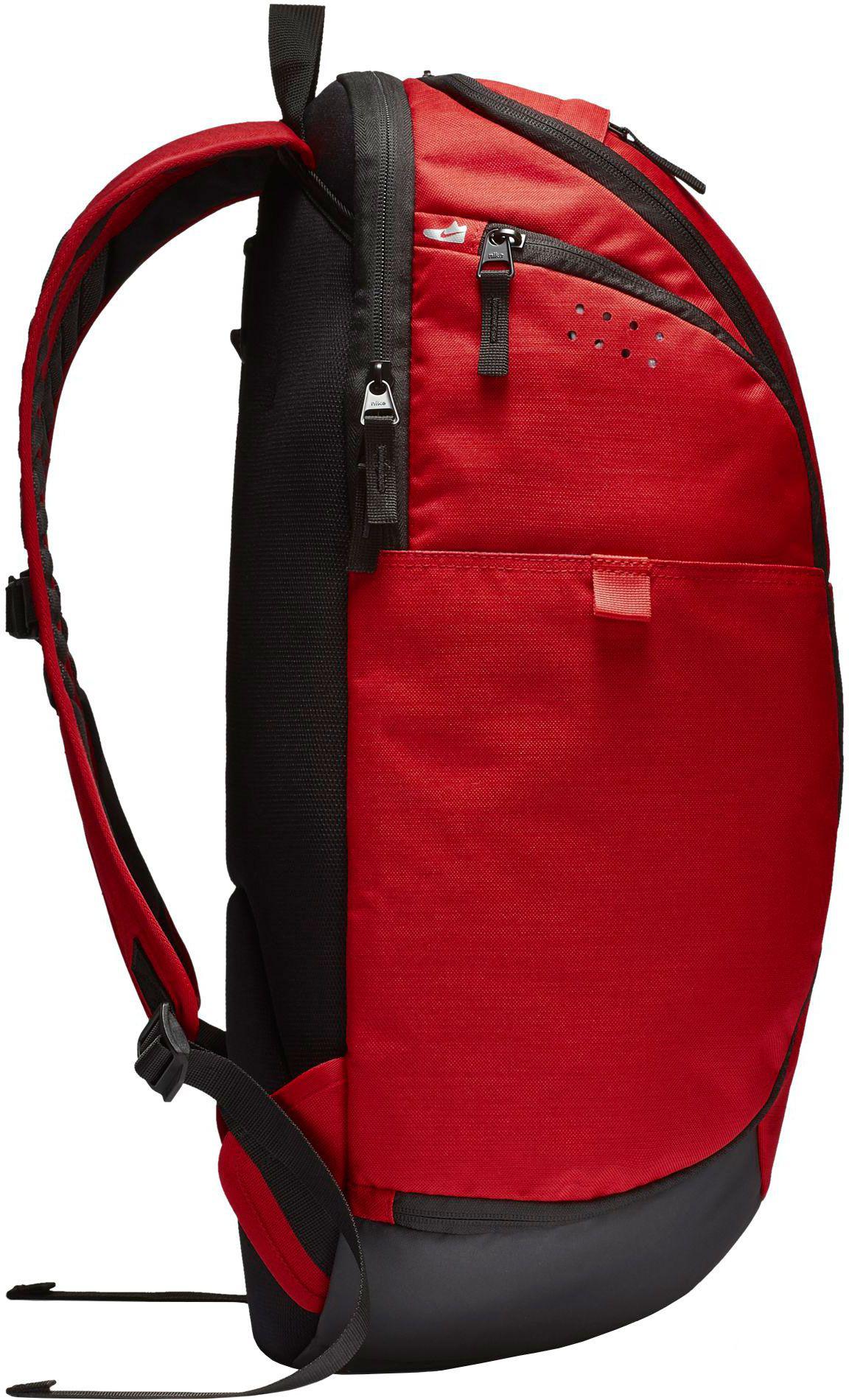 red nike elite backpack